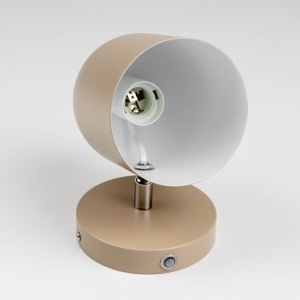 Brilagi - Wandspot GALLION 1xE27/15W/230V beige