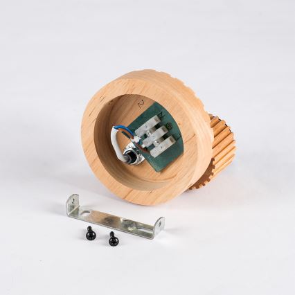 Brilagi - Wandspot HYGGE 1xE14/15W/230V Holz/rauchgrau