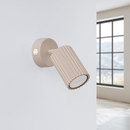 Brilagi - Wandstrahler CRESTO 1xGU10/10W/230V taupe