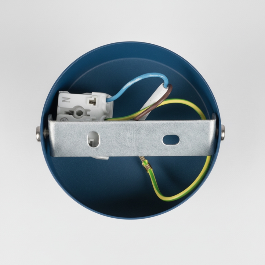 Brilagi - Wandstrahler POKER 1xGU10/25W/230V blau/golden