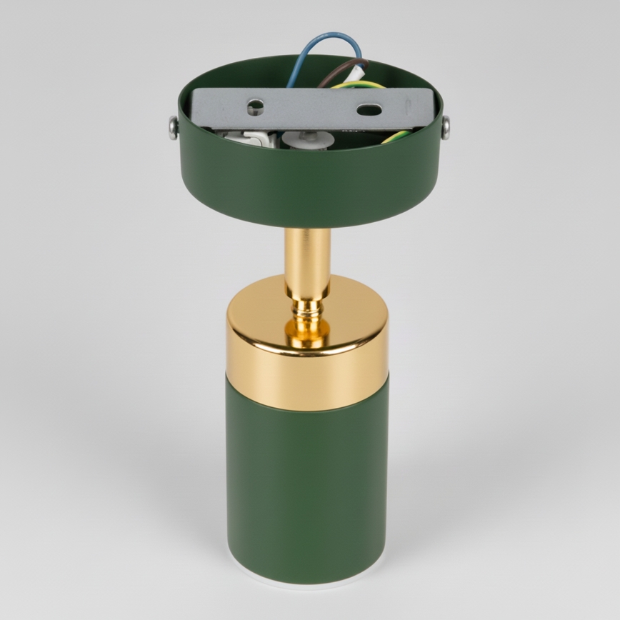 Brilagi - Wandstrahler POKER 1xGU10/25W/230V grün/golden