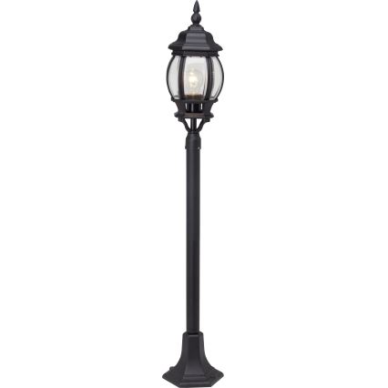 Brilliant - Außenleuchte ISTRIA 1xE27/60W/230V 112 cm IP23 schwarz