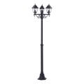 Brilliant - Außenleuchte NISSIE 3xE27/60W/230V IP44 schwarz