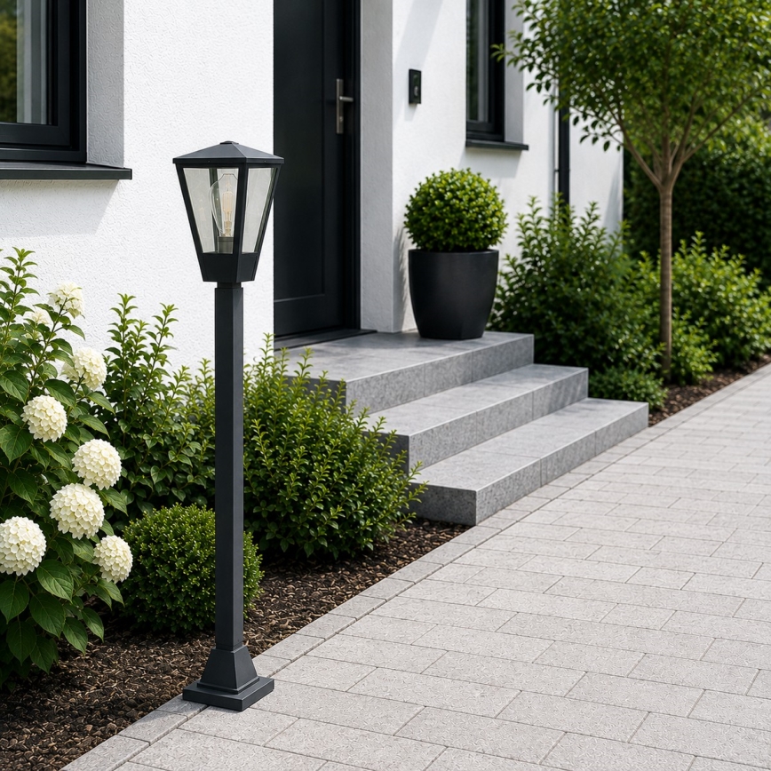 Brilliant - Außenleuchte WESTDLIFF 1xE27/20W/230V 98,4 cm IP44 anthrazit