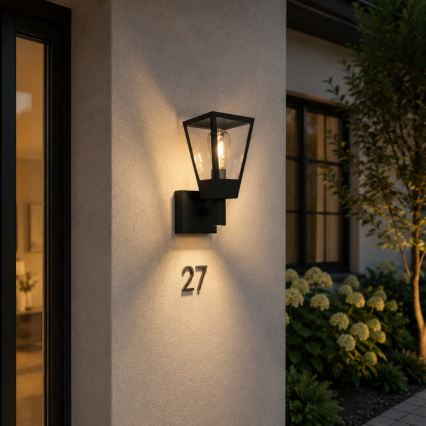 Brilliant - Außenwandleuchte WESTDLIFF 1xE27/20W/230V IP44 anthrazit