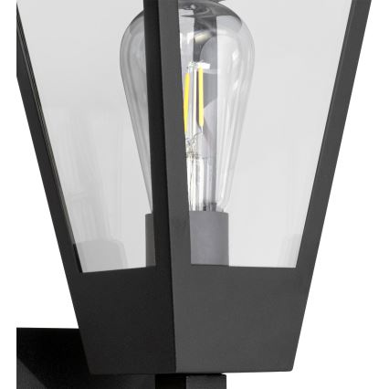 Brilliant - Außenwandleuchte WESTDLIFF 1xE27/20W/230V IP44 anthrazit
