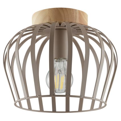 Brilliant - Deckenleuchte NORDIC CAGE 1xE27/20W/230V Ø 25 cm beige