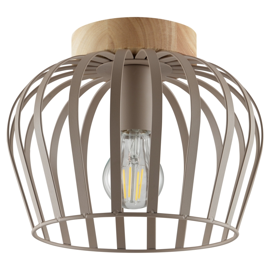 Brilliant - Deckenleuchte NORDIC CAGE 1xE27/20W/230V Ø 25 cm beige
