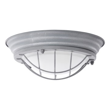 Brilliant - Deckenleuchte TYPHOON 1xE27/30W/230V Ø 29 cm grau
