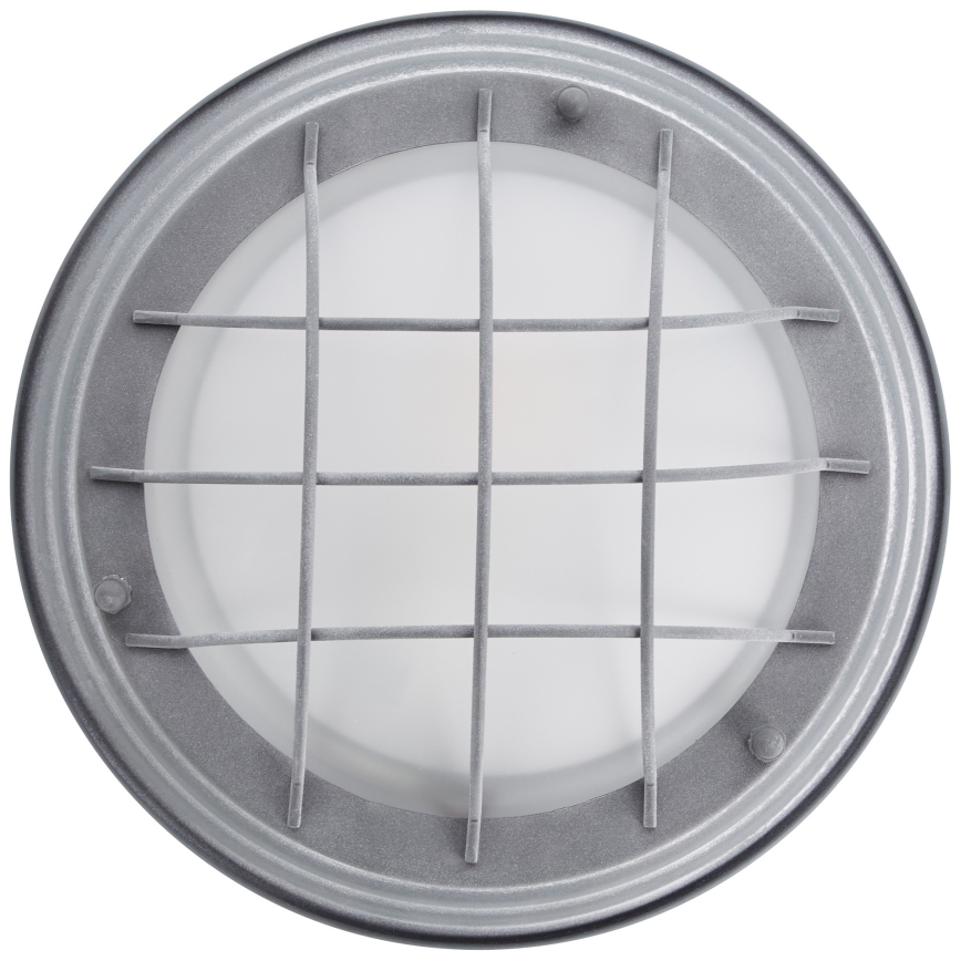 Brilliant - Deckenleuchte TYPHOON 1xE27/30W/230V Ø 29 cm grau