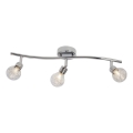 Brilliant - Deckenspot BULB 3xG9/28W/230V, glänzender Chrom