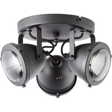 Brilliant - Deckenspot CARMEN 3xGU10/5W/230V schwarz
