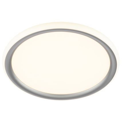Brilliant - dimmbare LED-Deckenleuchte CARLOZ LED/16W/230V Ø 30 cm weiß/grau