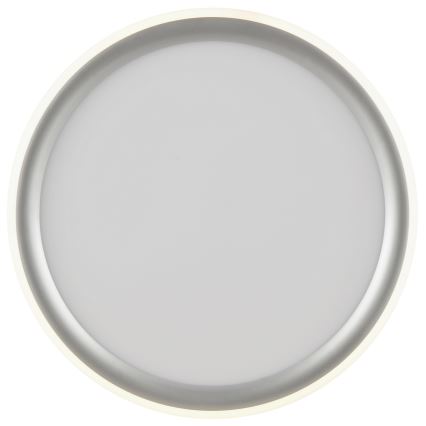 Brilliant - dimmbare LED-Deckenleuchte CARLOZ LED/16W/230V Ø 30 cm weiß/grau