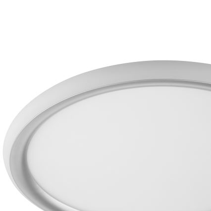 Brilliant - dimmbare LED-Deckenleuchte CARLOZ LED/16W/230V Ø 30 cm weiß/grau