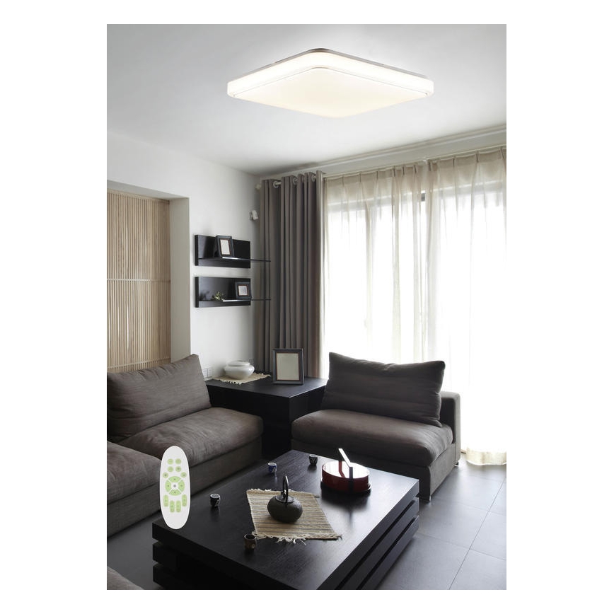 Brilliant - Dimmbare LED Badeleuchte NAVINO LED/36W/230V IP44 + Fernbedienung