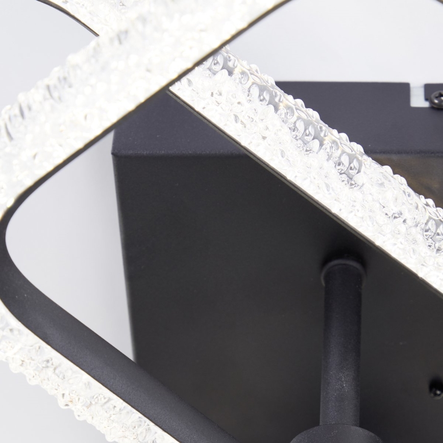 Brilliant - Dimmbare LED-Deckenleuchte AYDIN LED/30W/230V 3000-6500K schwarz + Fernbedienung