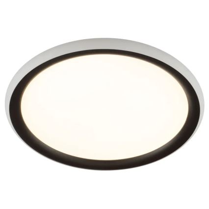 Brilliant - Dimmbare LED-Deckenleuchte CARLOZ LED/16W/230V Ø 30 cm weiß/schwarz
