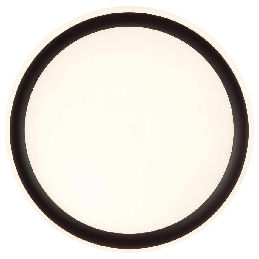 Brilliant - Dimmbare LED-Deckenleuchte CARLOZ LED/16W/230V Ø 30 cm weiß/schwarz