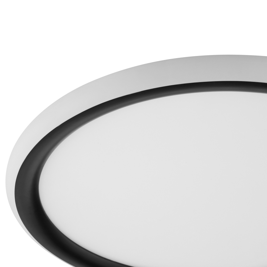 Brilliant - Dimmbare LED-Deckenleuchte CARLOZ LED/16W/230V Ø 30 cm weiß/schwarz