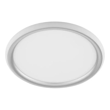 Brilliant - dimmbare LED-Deckenleuchte CARLOZ LED/16W/230V Ø 30 cm weiß/grau