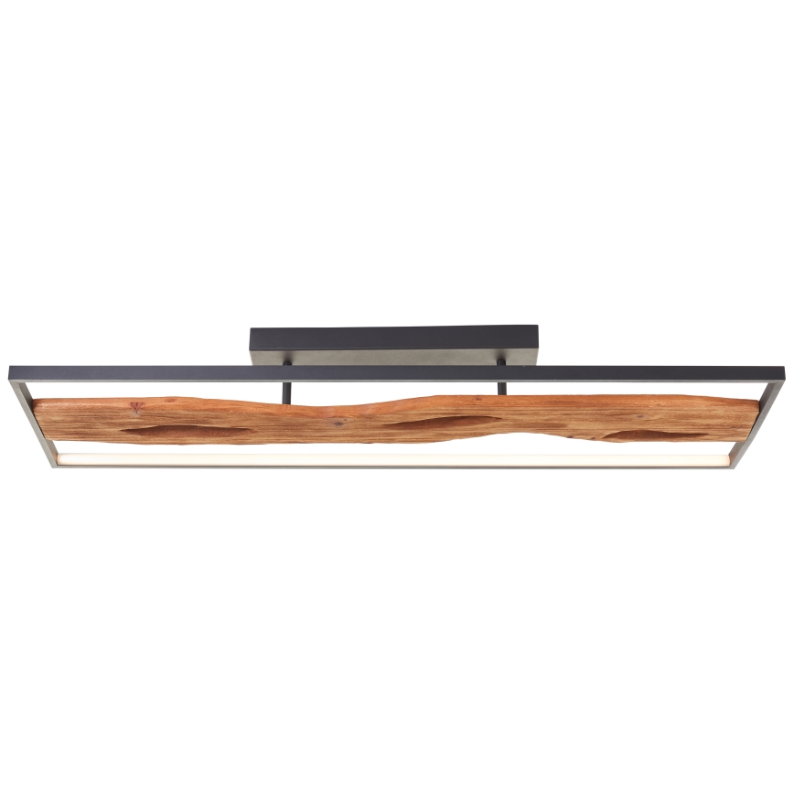 Brilliant - Dimmbare LED-Deckenleuchte CHAUMONT LED/48W/230V Gummibaum - FSC-zertifiziert