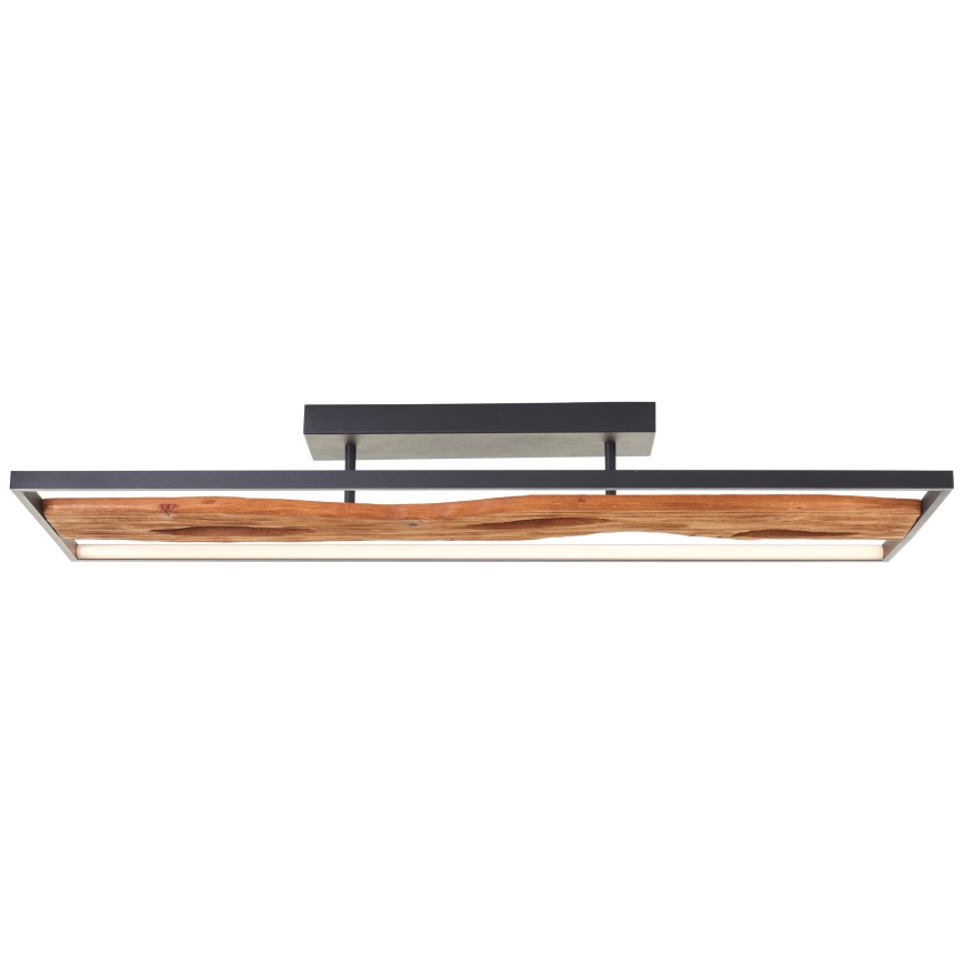 Brilliant - Dimmbare LED-Deckenleuchte CHAUMONT LED/48W/230V Gummibaum - FSC-zertifiziert