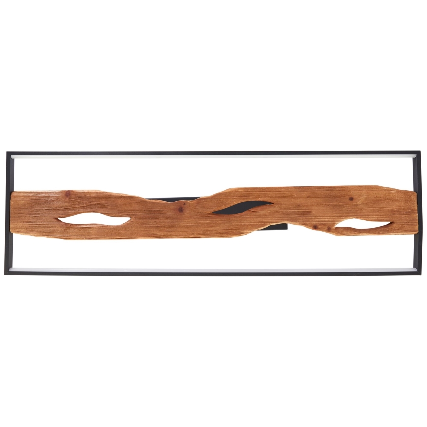 Brilliant - Dimmbare LED-Deckenleuchte CHAUMONT LED/48W/230V Gummibaum - FSC-zertifiziert