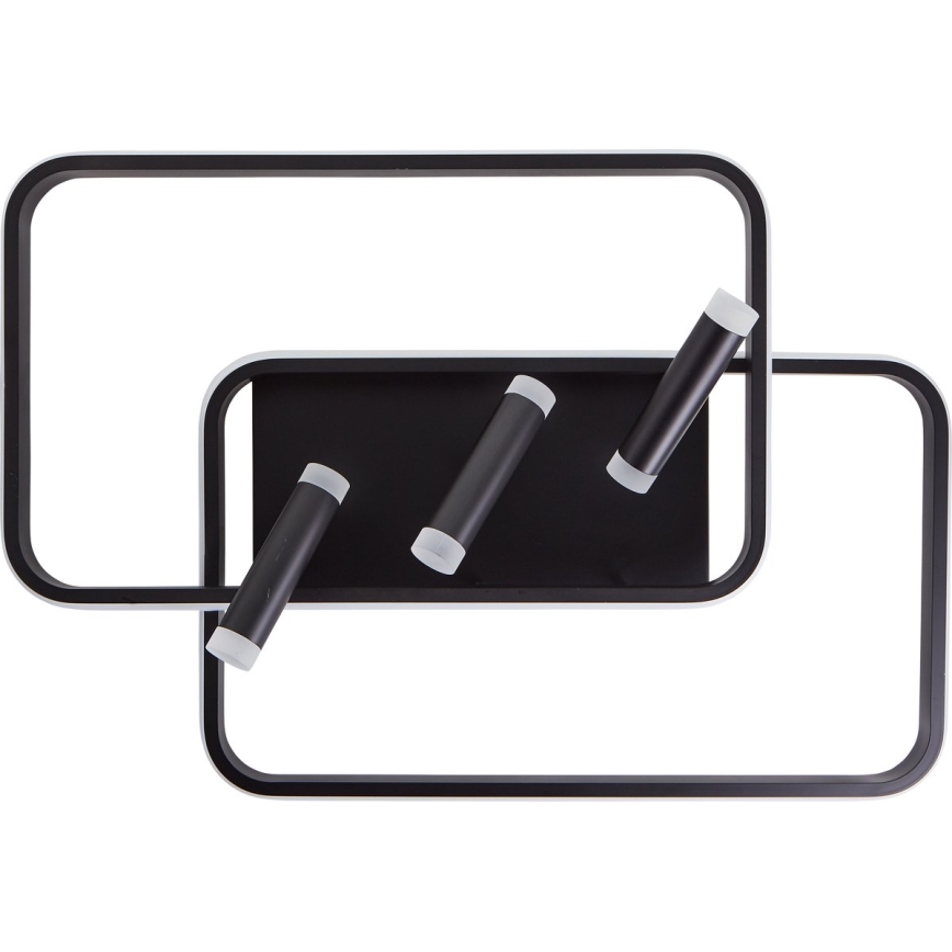 Brilliant - Dimmbare LED-Deckenleuchte DALIDA LED/54W/230V 3000-6500K 45,2x66 cm schwarz + Fernbedienung