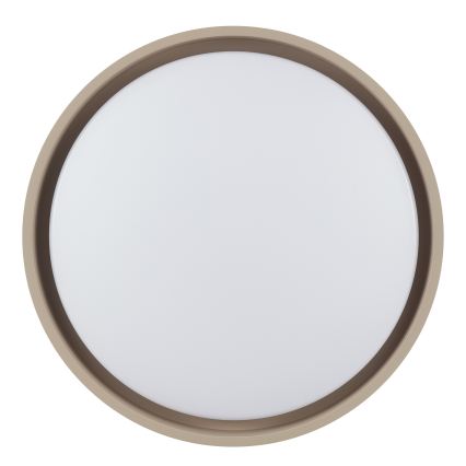 Brilliant - LED-dimmbare Deckenleuchte SANOZ LED/24W/230V 3000-6500K Ø 41 cm beige + Fernbedienung