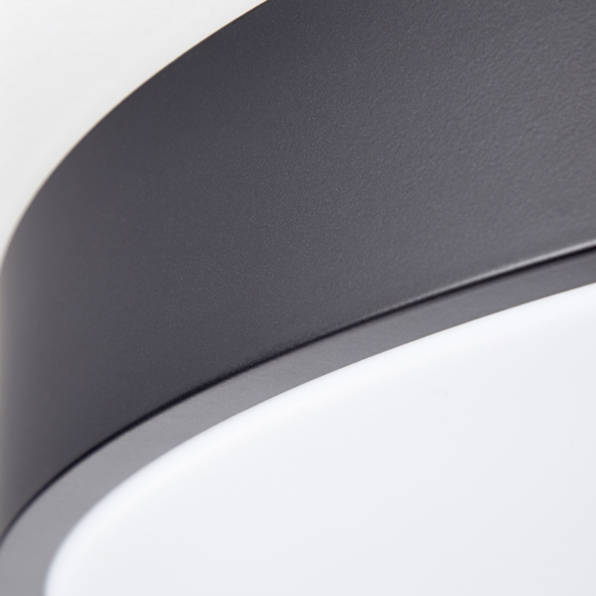 Brilliant - LED-dimmbare Deckenleuchte SLIMLINE LED/60 W/230 V 3000–6500 K Ø 49 cm schwarz + Fernbedienung
