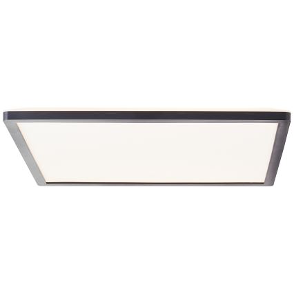 Brilliant - LED-dimmbare Deckenleuchte SORELL LED/24/230V 3000-6500K 42x42 cm schwarz + Fernbedienung
