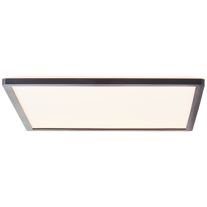 Brilliant - LED-dimmbare Deckenleuchte SORELL LED/24/230V 3000-6500K 42x42 cm schwarz + Fernbedienung
