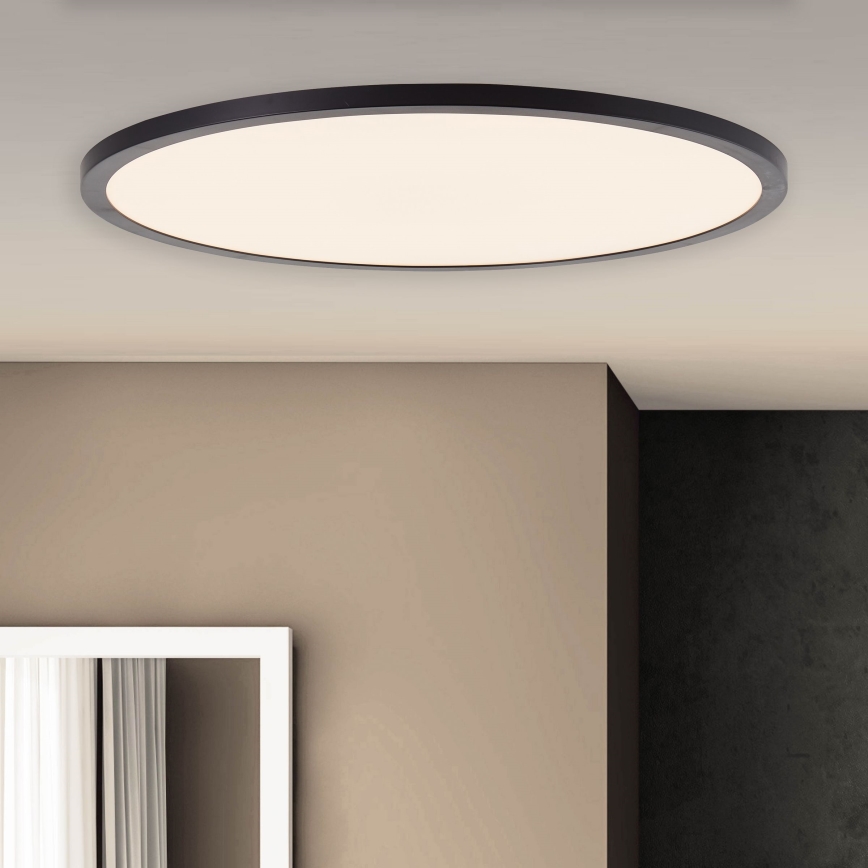 Brilliant - LED-dimmbare Deckenleuchte TUCO LED/33W/230V 3000-6500K Ø 50 cm schwarz + Fernbedienung