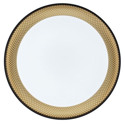 Brilliant - dimmbare LED-Deckenleuchte WALDO LED/36 W/230 V 3000–6500 K Ø 48,5 cm schwarz/gold + Fernbedienung
