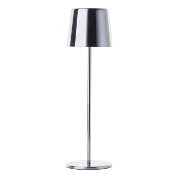 Brilliant - Dimmbare LED-Outdoor-Leuchte mit Touch-Funktion XAANA LED/4W/5V 3000/4000/6500K 2600 mAh IP44 glänzendes Chrom