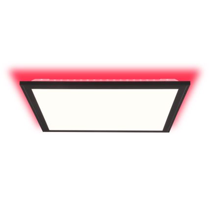 Brilliant - Dimmbare LED-RGBW-Deckenleuchte ALLIE LED/24W/230V 2700-6500K schwarz + Fernbedienung