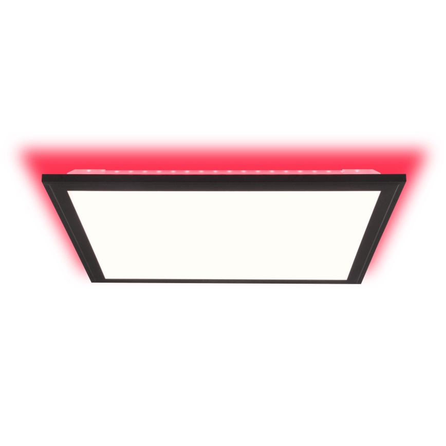 Brilliant - Dimmbare LED-RGBW-Deckenleuchte ALLIE LED/24W/230V 2700-6500K schwarz + Fernbedienung