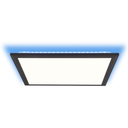 Brilliant - Dimmbare LED-RGBW-Deckenleuchte ALLIE LED/24W/230V 2700-6500K schwarz + Fernbedienung