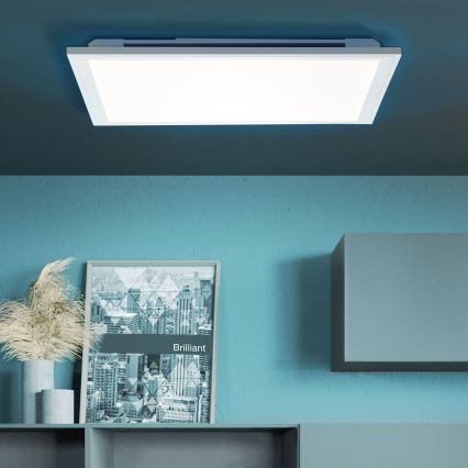 Brilliant - Dimmbare LED-RGBW-Deckenleuchte ALLIE LED/24W/230V 2700-6500K + Fernbedienung