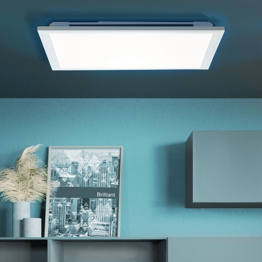 Brilliant - Dimmbare LED-RGBW-Deckenleuchte ALLIE LED/24W/230V 2700-6500K + Fernbedienung