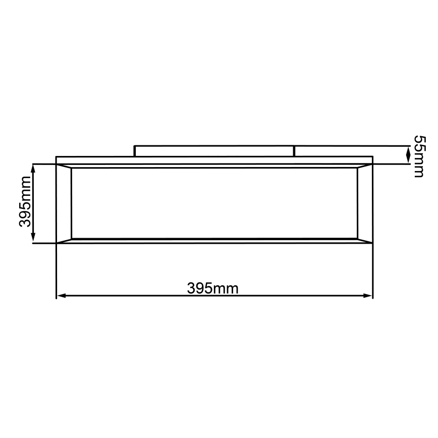 Brilliant - Dimmbare LED-RGBW-Deckenleuchte ALLIE LED/24W/230V 2700-6500K + Fernbedienung