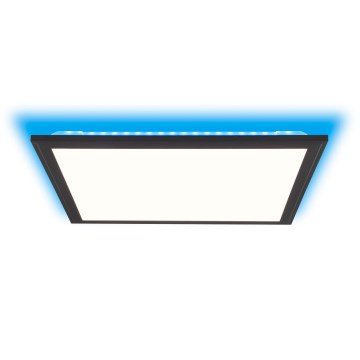 Brilliant - Dimmbare LED-RGBW-Deckenleuchte ALLIE LED/24W/230V 2700-6500K schwarz + Fernbedienung
