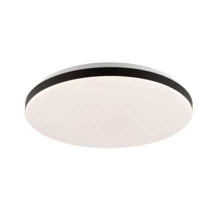 Brilliant - LED RGBW dimmbare Deckenleuchte LIVIO LED/20W/230V 3000–6500K Ø 38,5 cm schwarz + Fernbedienung