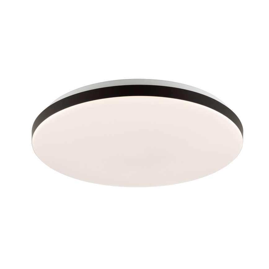 Brilliant - LED RGBW dimmbare Deckenleuchte LIVIO LED/20W/230V 3000–6500K Ø 38,5 cm schwarz + Fernbedienung