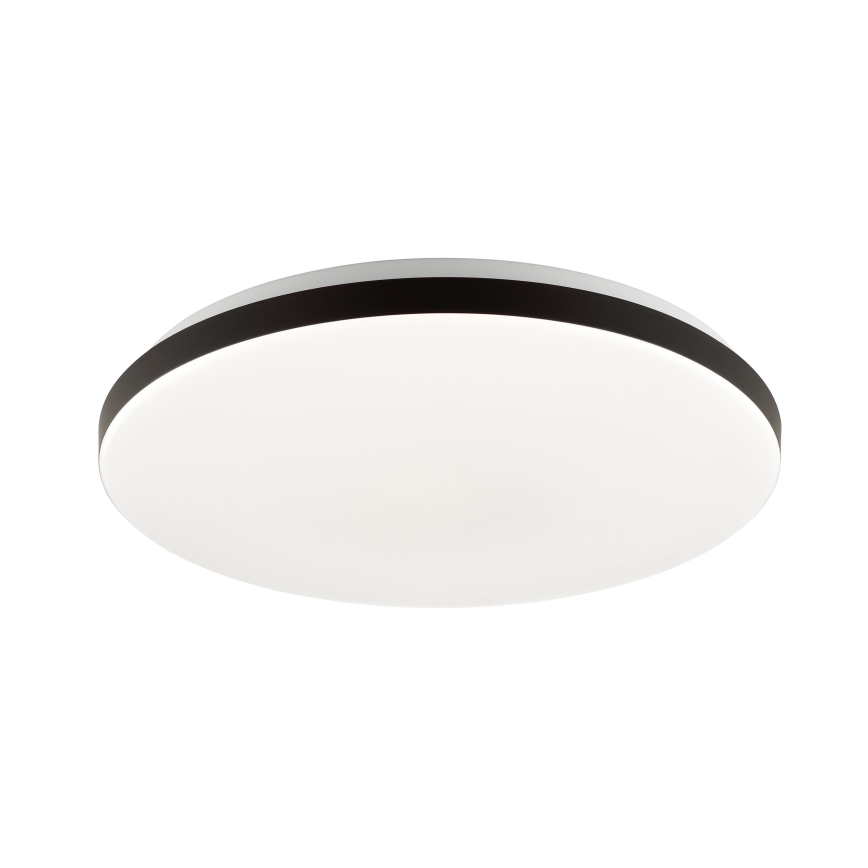 Brilliant - LED RGBW dimmbare Deckenleuchte LIVIO LED/20W/230V 3000–6500K Ø 38,5 cm schwarz + Fernbedienung