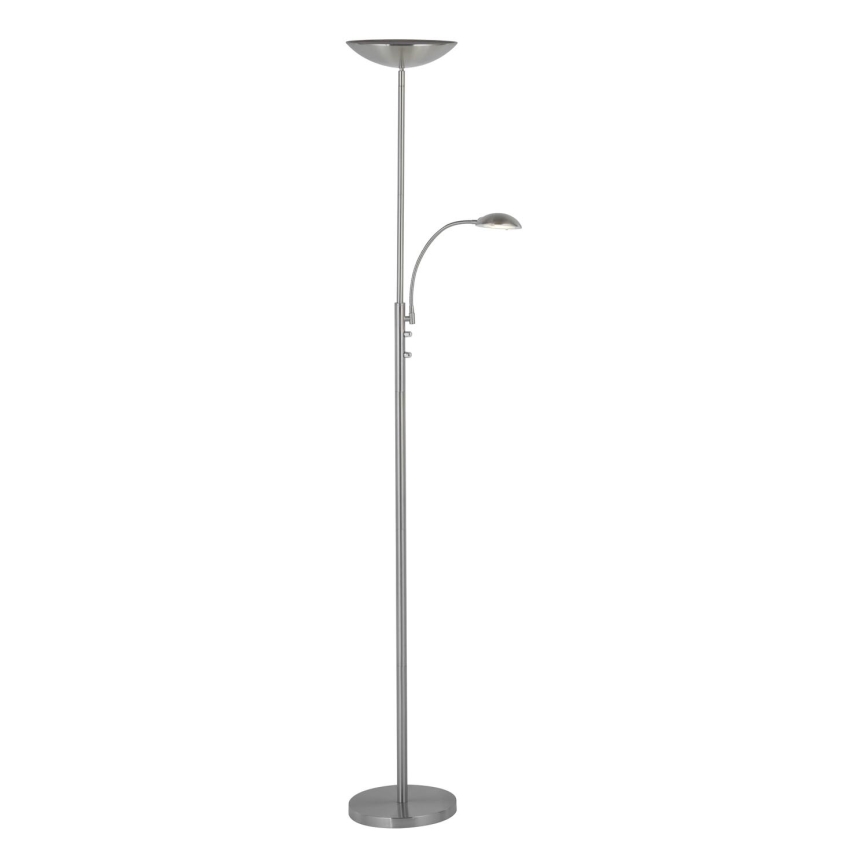 Brilliant - Dimmbare LED-Stehleuchte ROSANNA 2xLED/13W/230V mattchrom