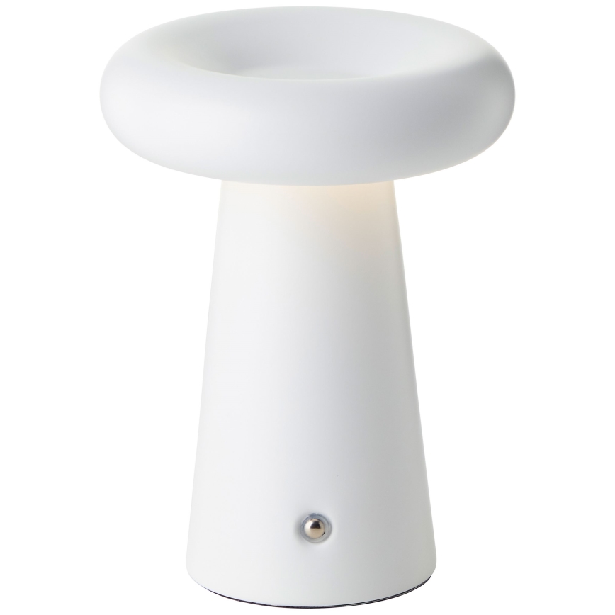 Brilliant - Dimmbare LED-Outdoor-Tischleuchte mit Touch-Funktion MUFFIN LED/3W/5V USB IP44 weiß