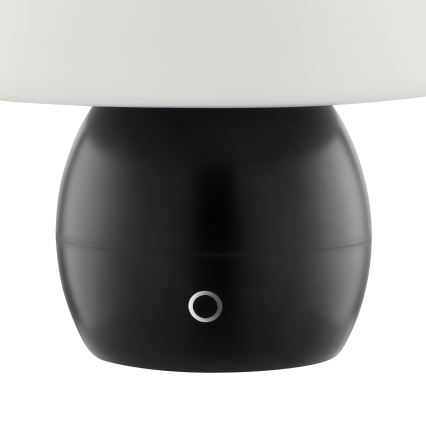 Brilliant - dimmbare, wiederaufladbare Touch-Tischleuchte DUPIS LED/2W/5V 2700K 1800 mAh schwarz