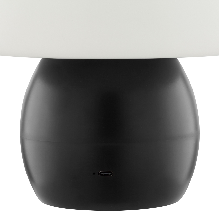 Brilliant - dimmbare, wiederaufladbare Touch-Tischleuchte DUPIS LED/2W/5V 2700K 1800 mAh schwarz